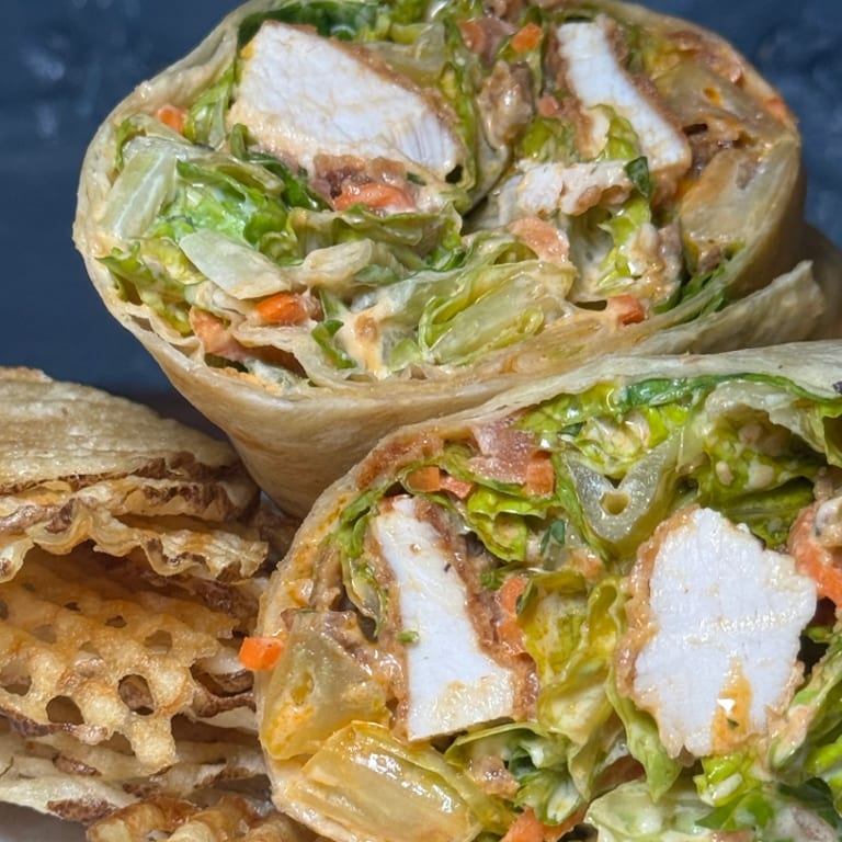 Buffalo Chicken Wrap Delight